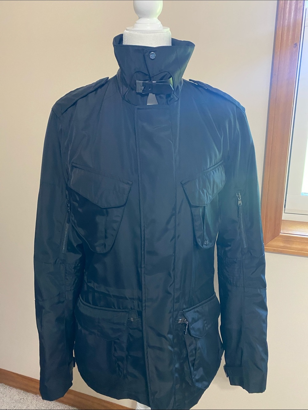 Ralph Lauren Black Military Field Jacket